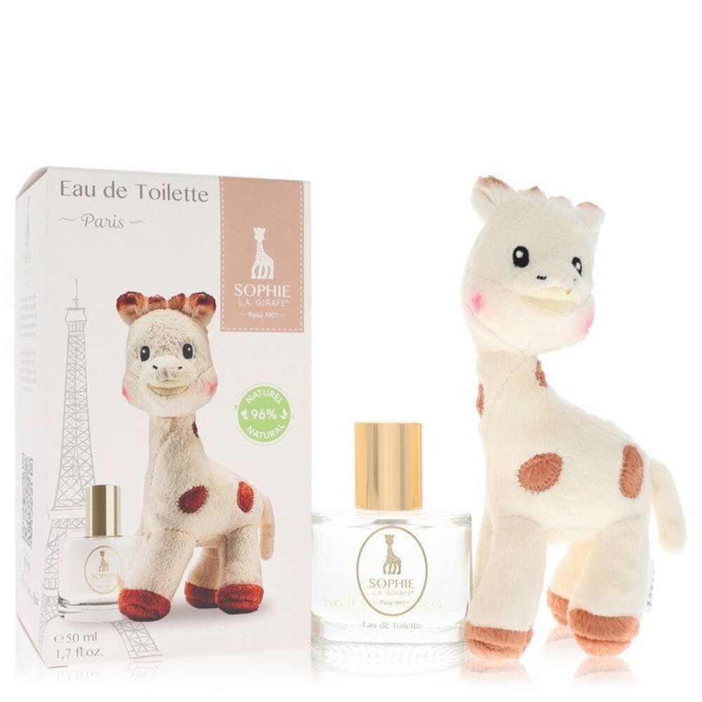 Sophie La Girafe Eau De Toilette Gift Set Unisex Soft Beige